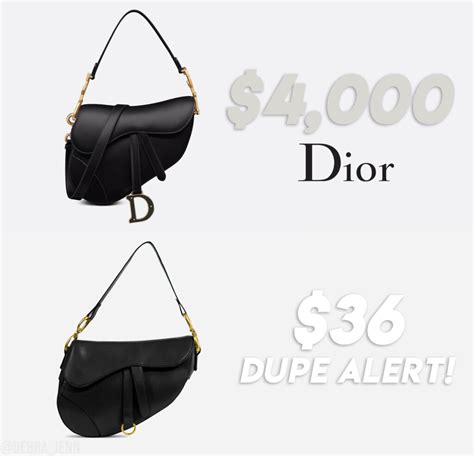 dior saddle dupe bag|dior saddle bag alikes.